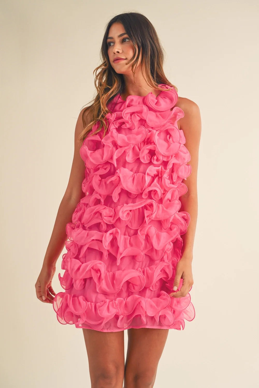 Rebecca Ruffled Dress