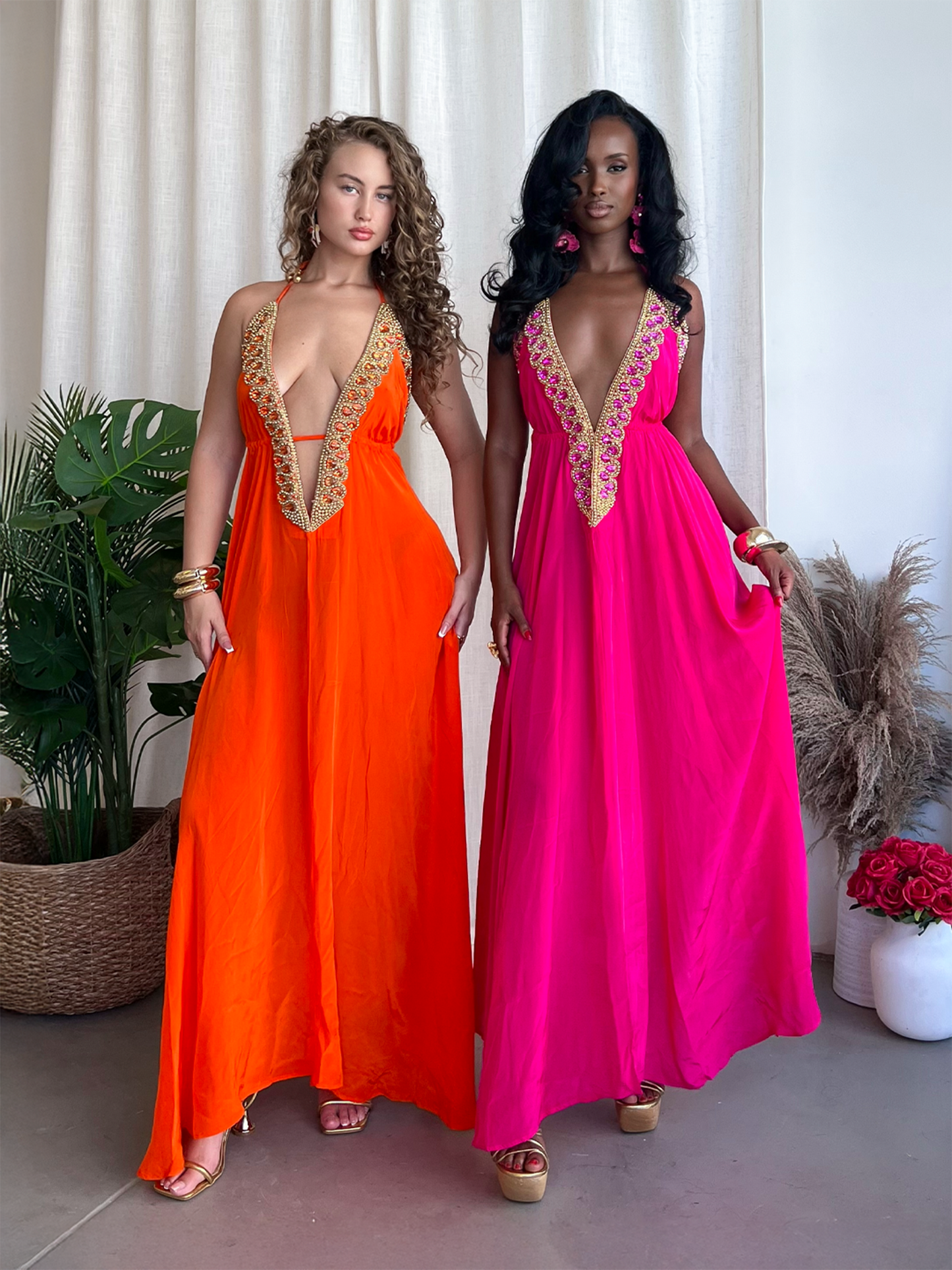 Vittoria Dress - Orange