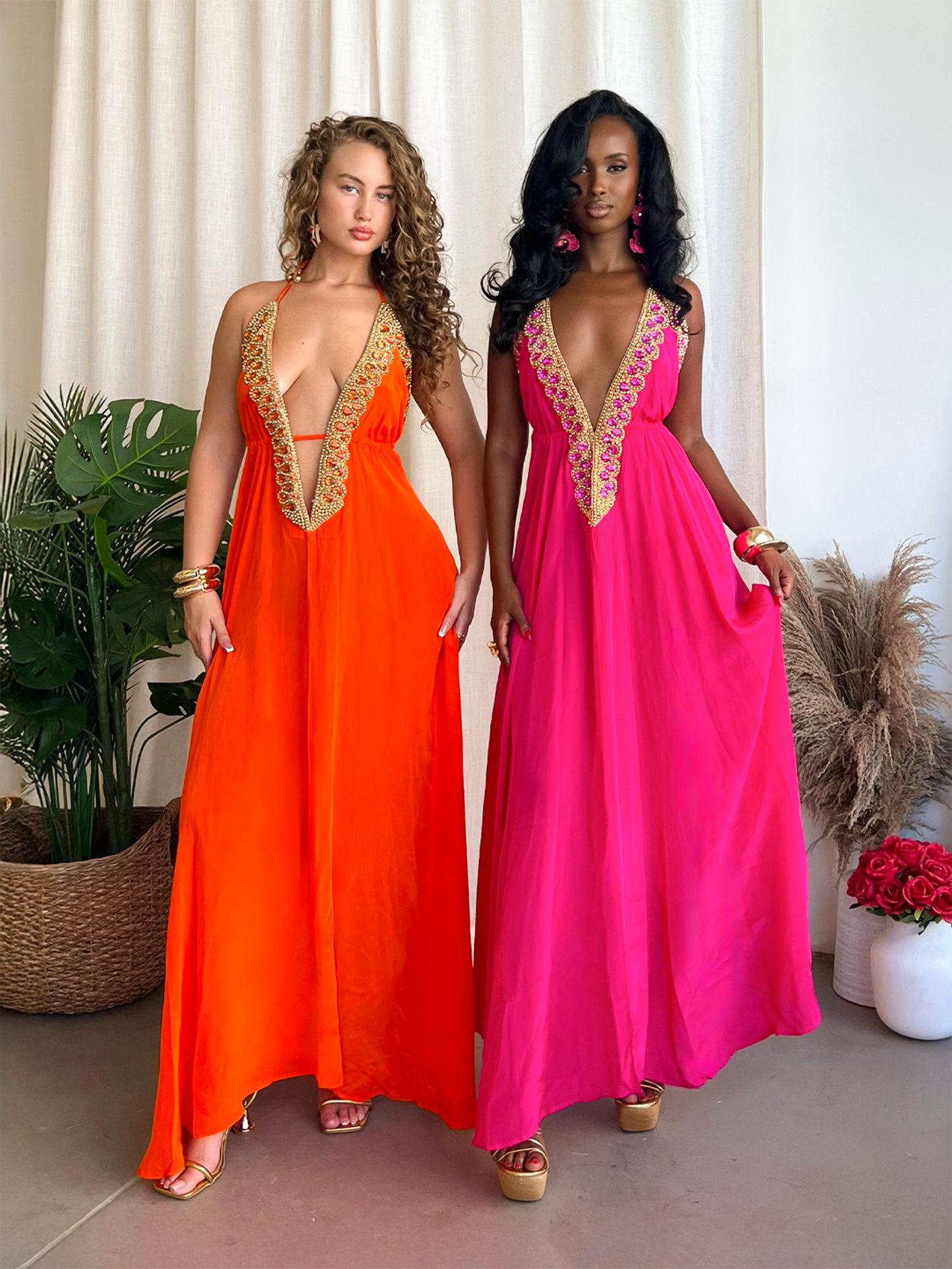 Vittoria Dress - Orange