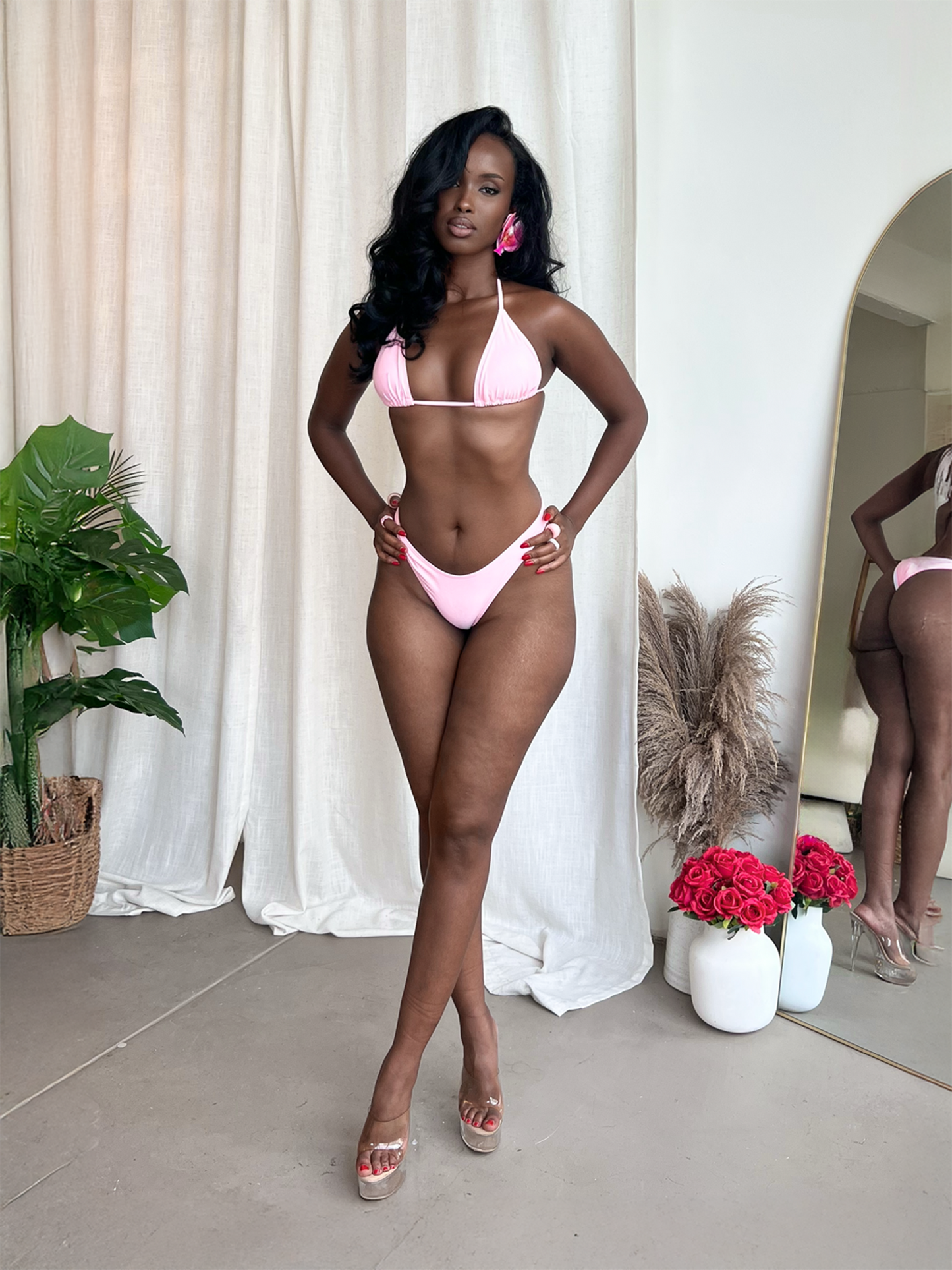 Noni 3pc Swimsuit- Pink