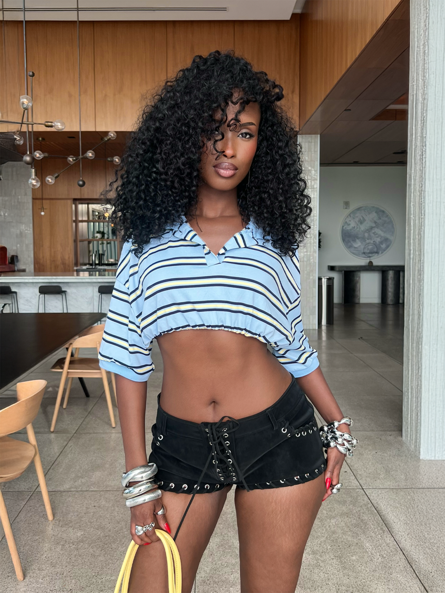 Dani Mini Shorts - Black