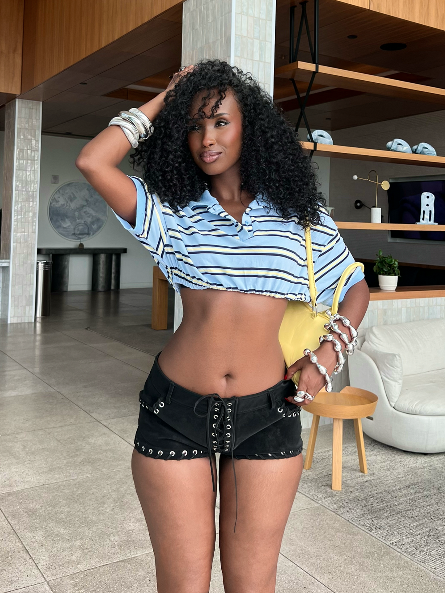 Dani Mini Shorts - Black