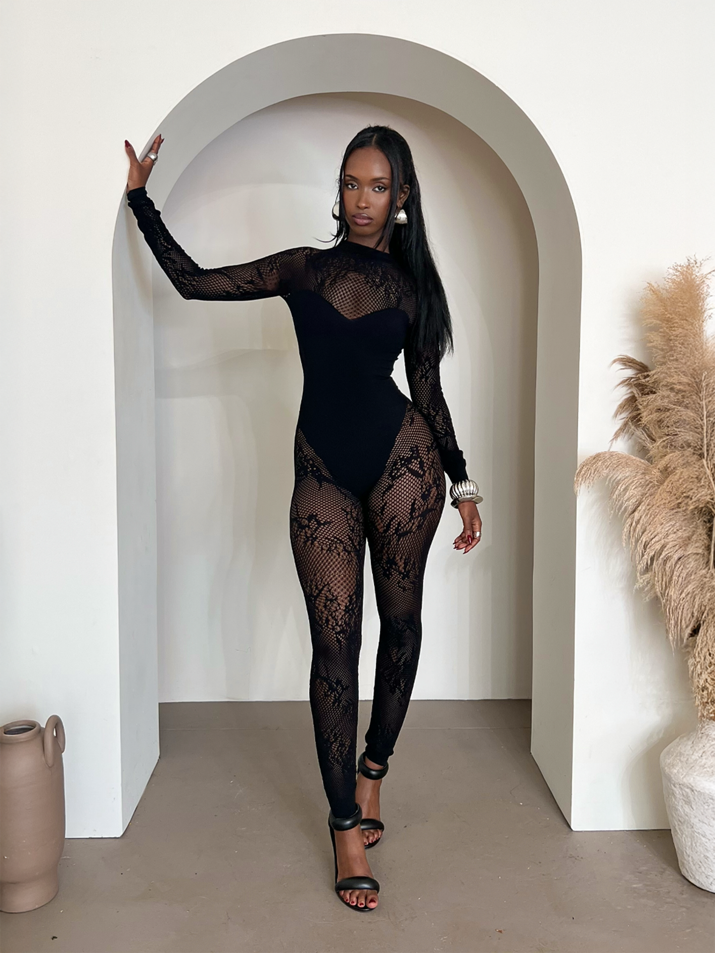 Odette Lace Jumpsuit