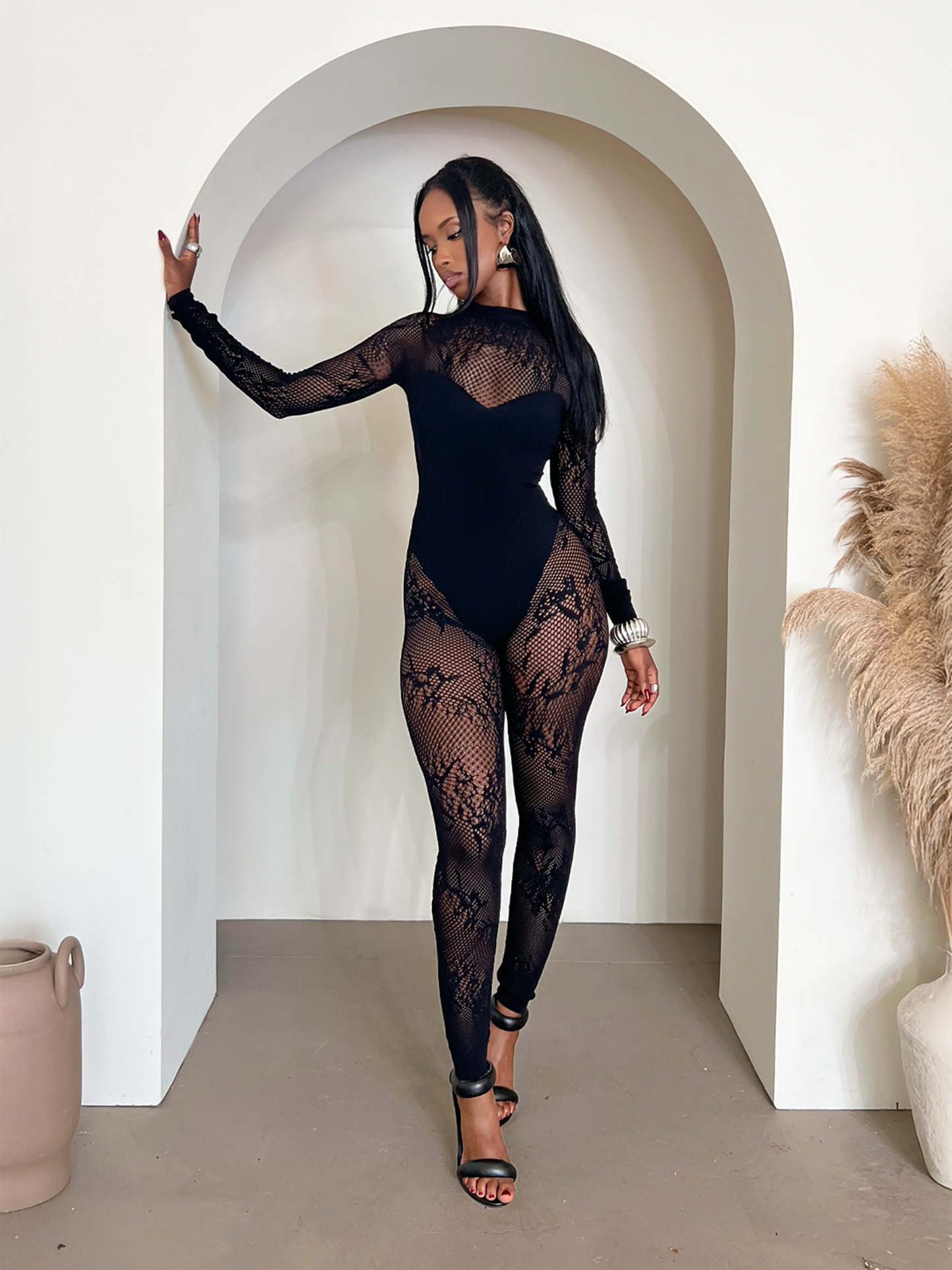 Odette Lace Jumpsuit