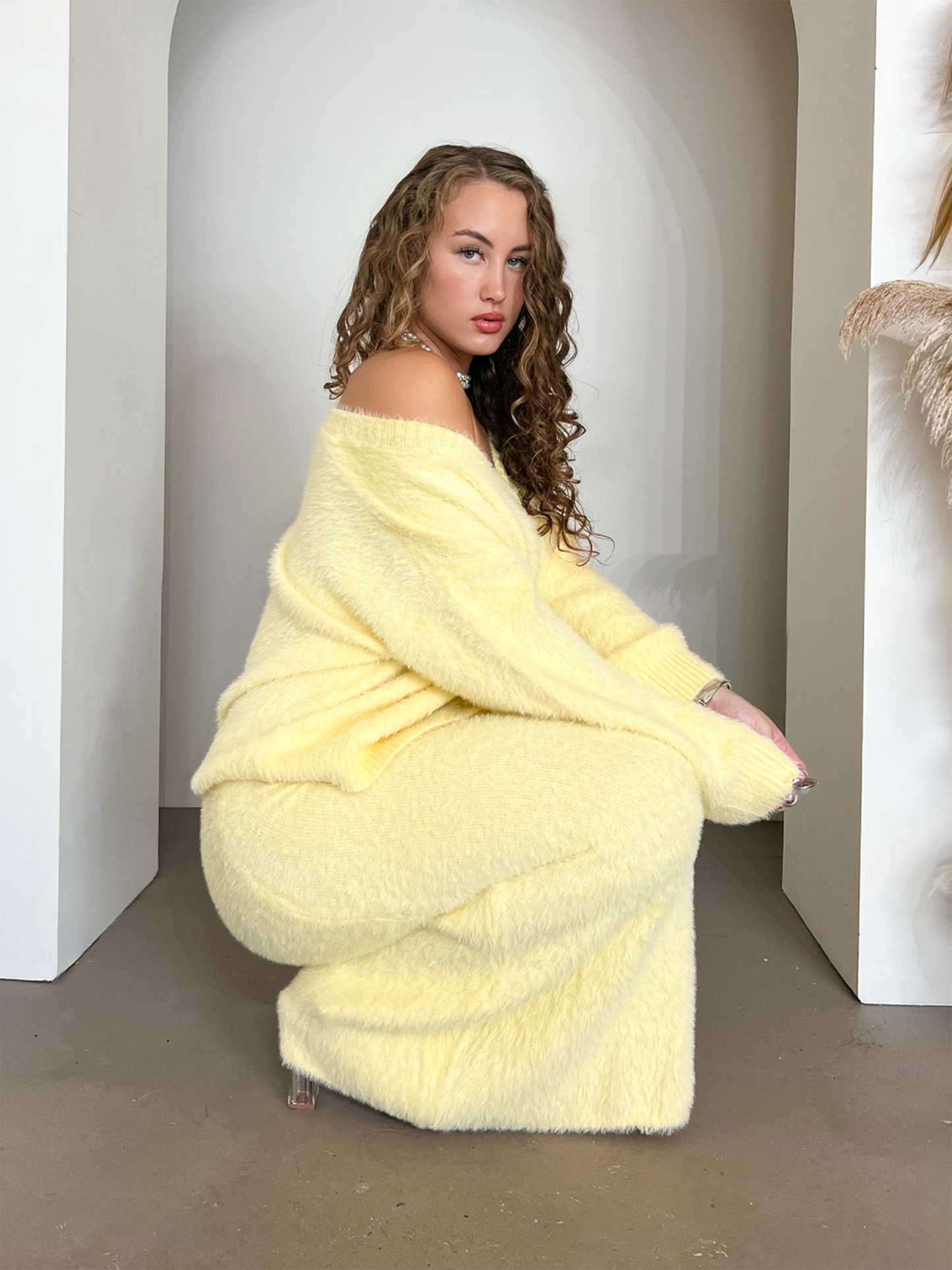 Adrienne Fuzzy Maxi Set