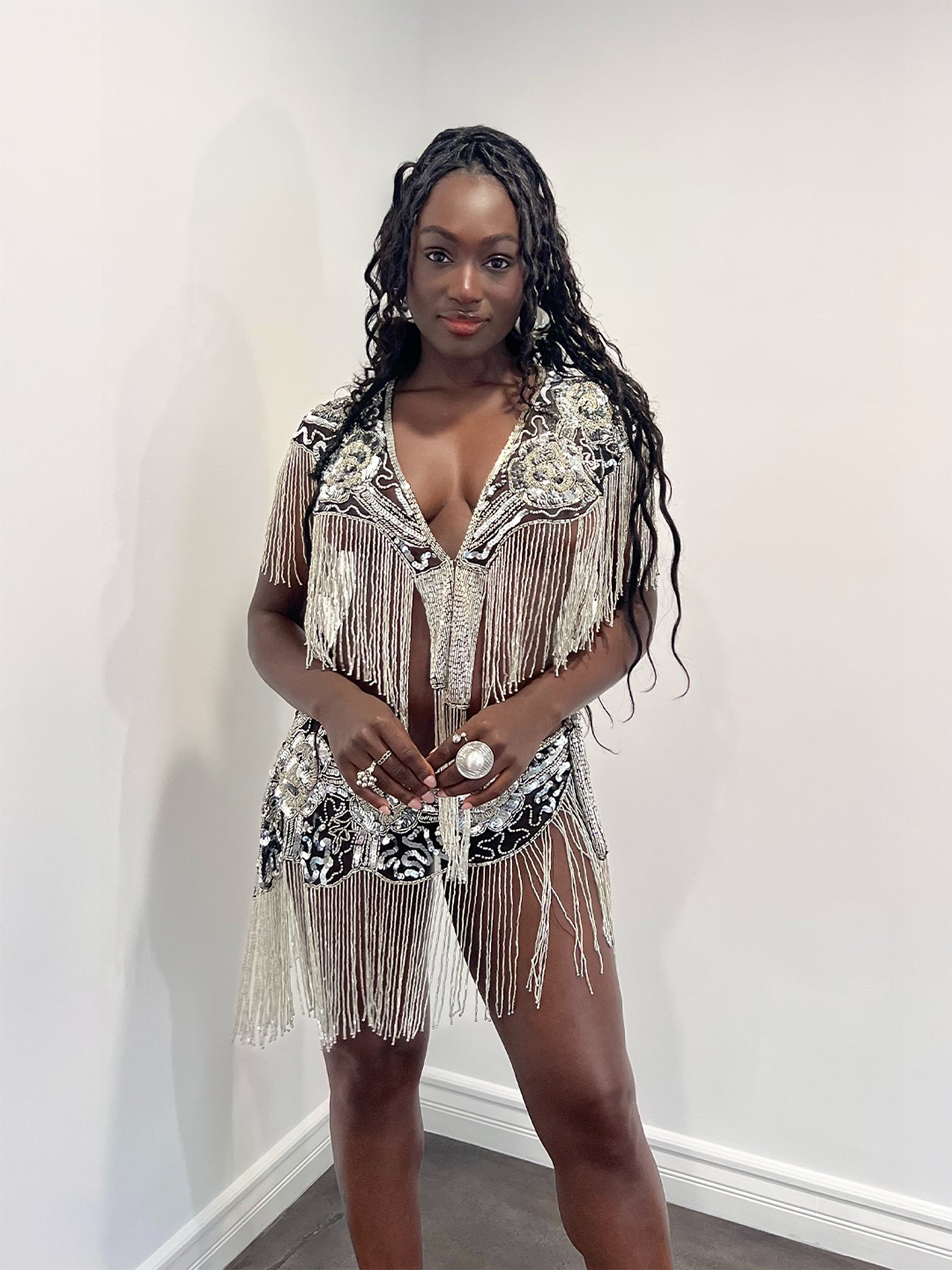 Aphrodite Set - Silver/Black