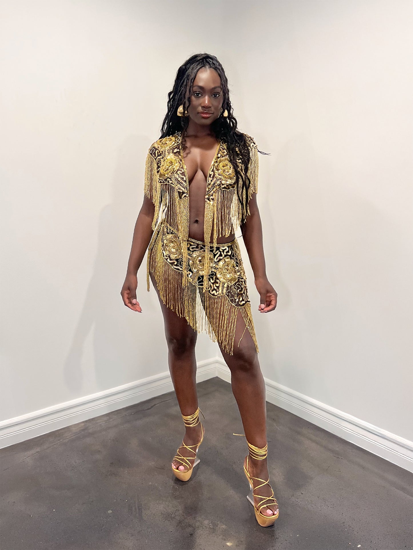 Aphrodite Set - Gold/Black