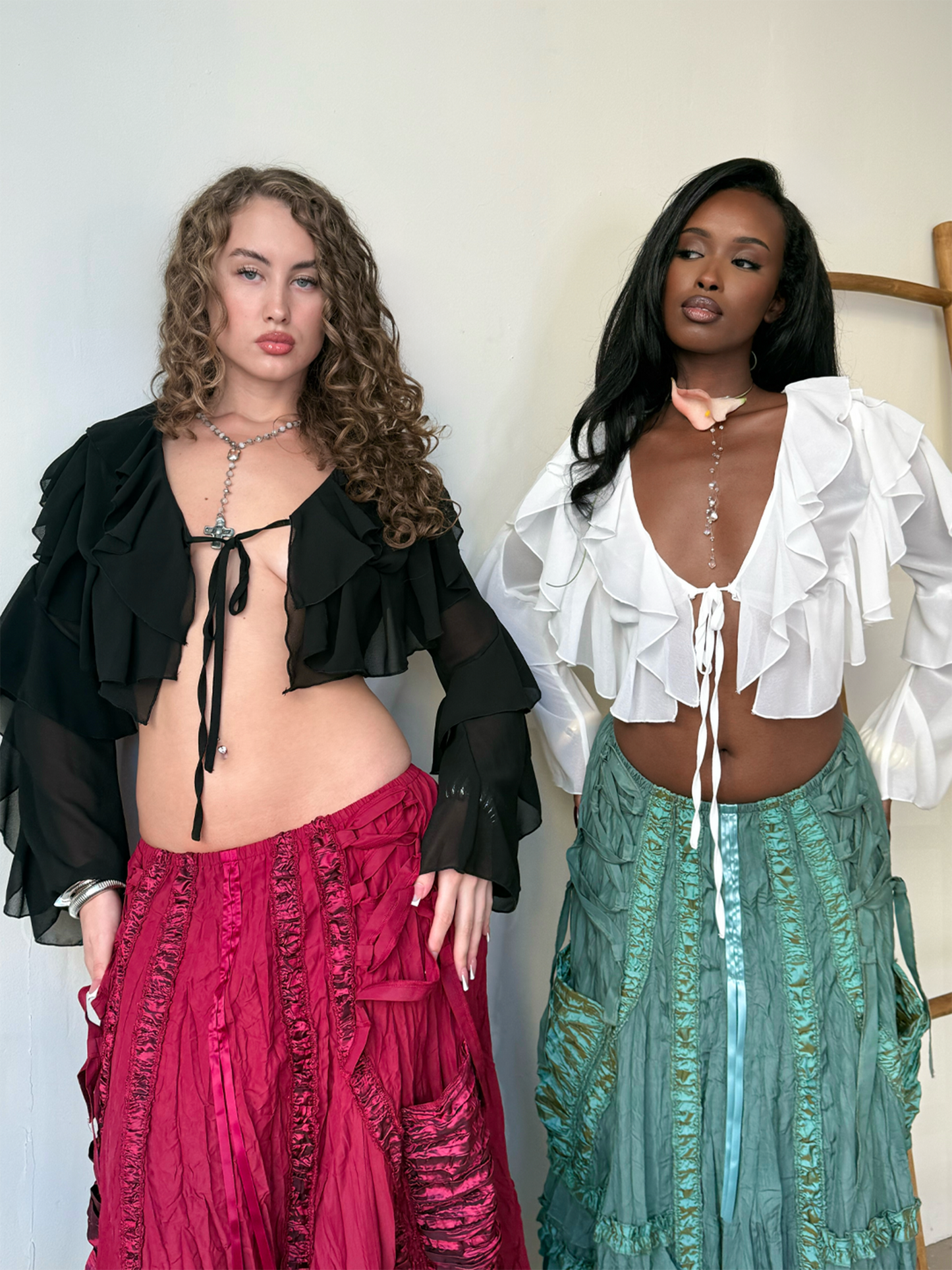 Riley Maxi Skirt - Teal