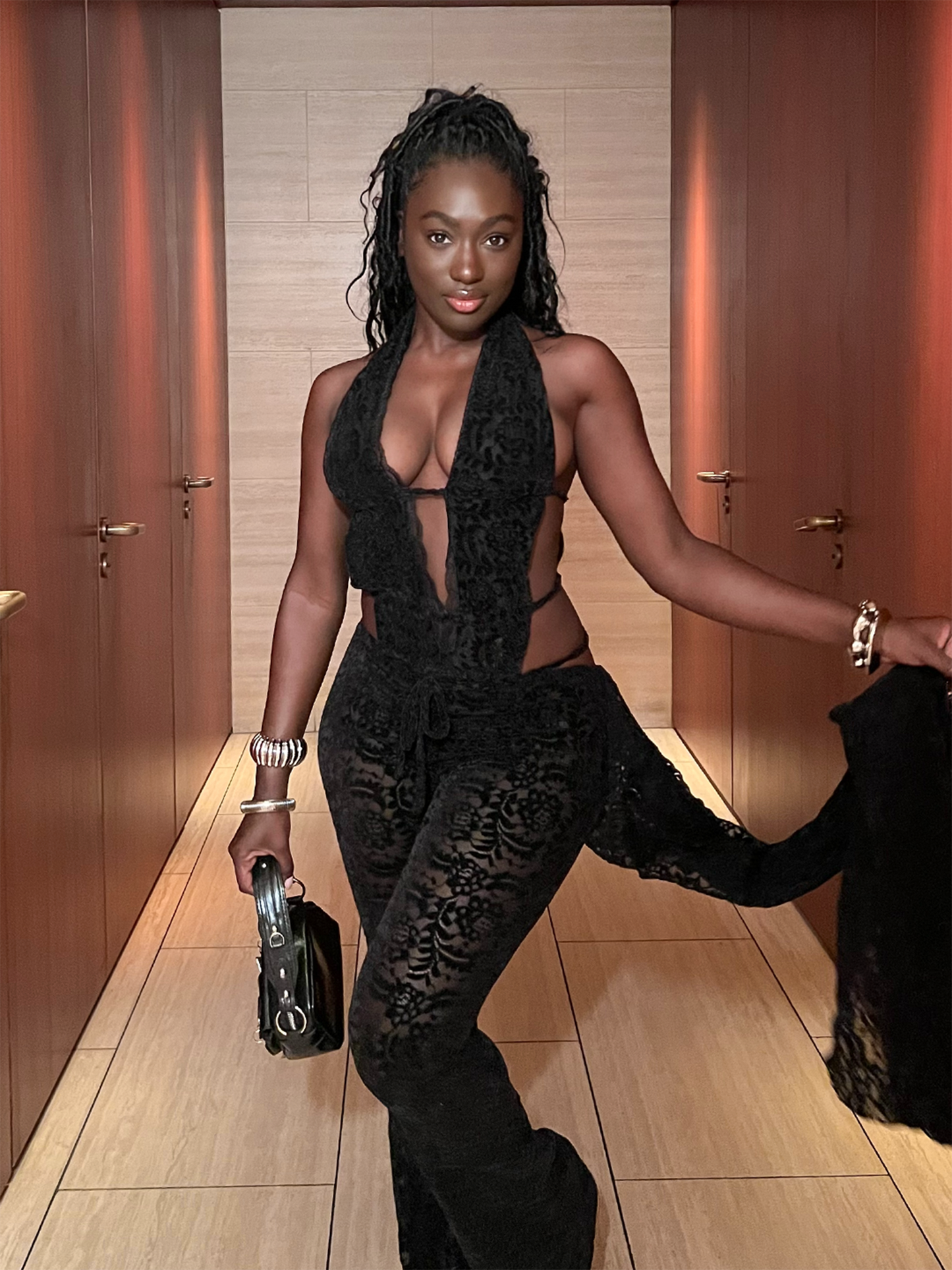 Bethany Lace Pant Set