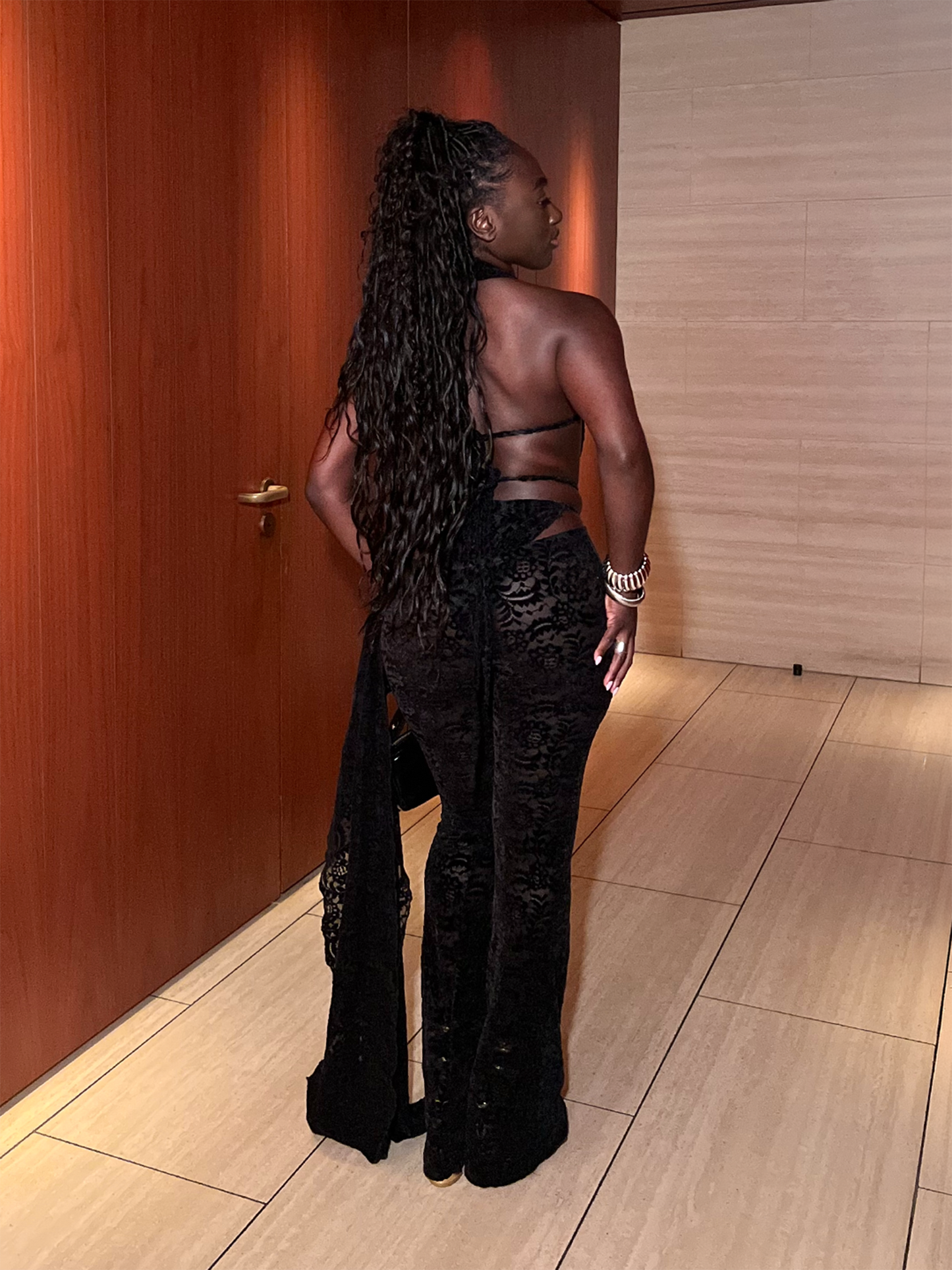 Bethany Lace Pant Set