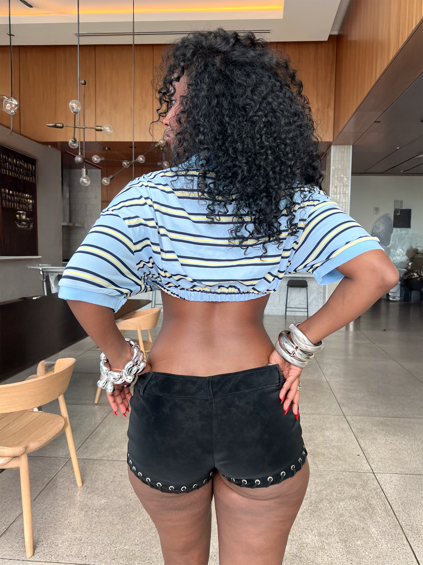 Dani Mini Shorts - Black
