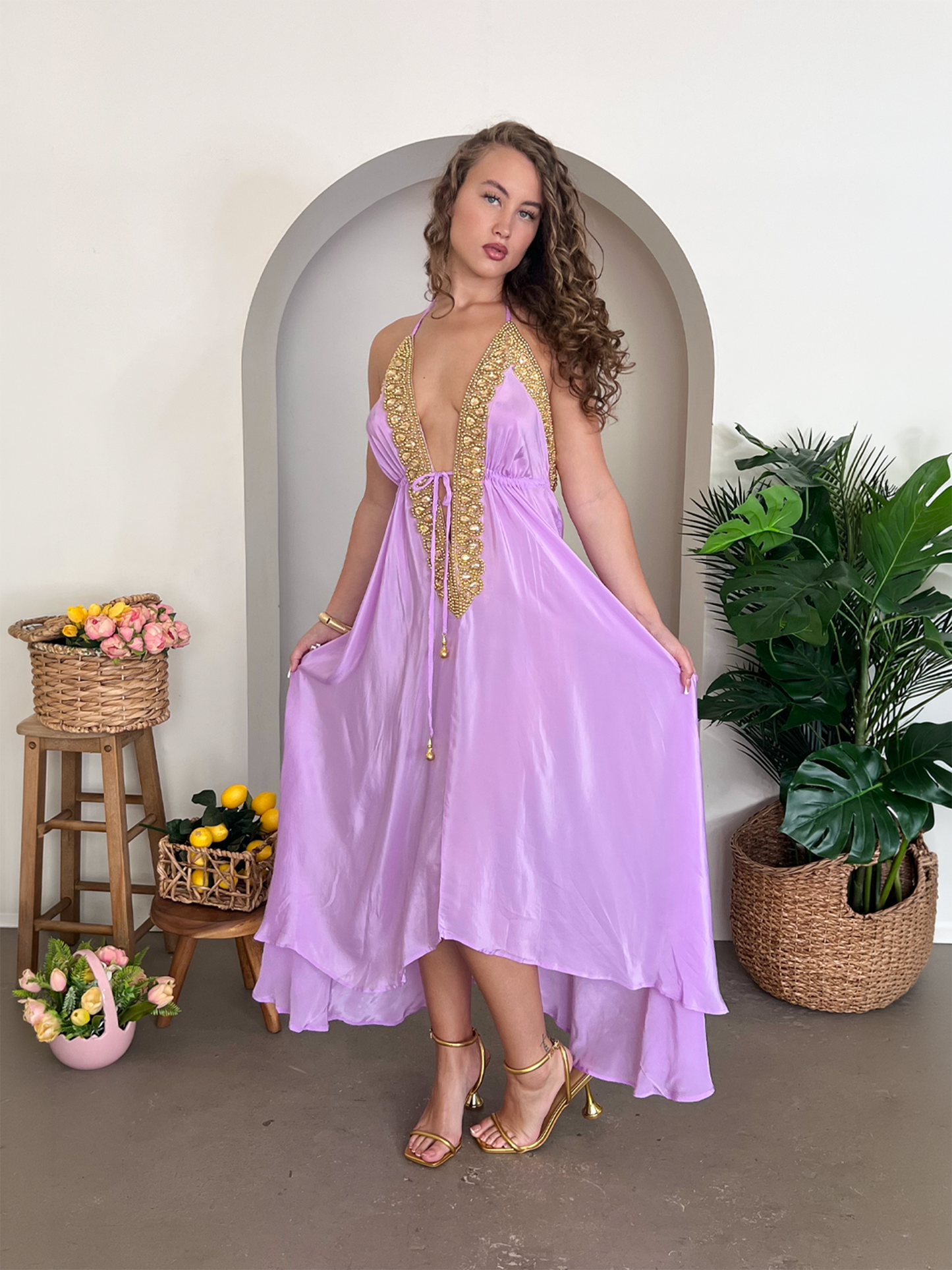 Vittoria Dress - Lavender