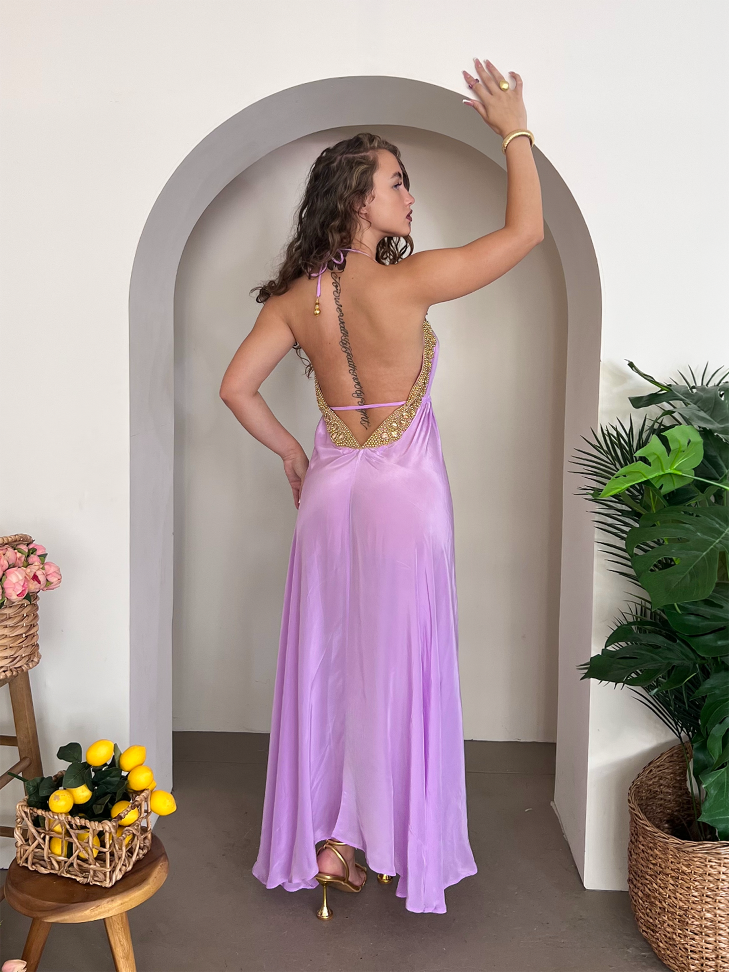 Vittoria Dress - Lavender
