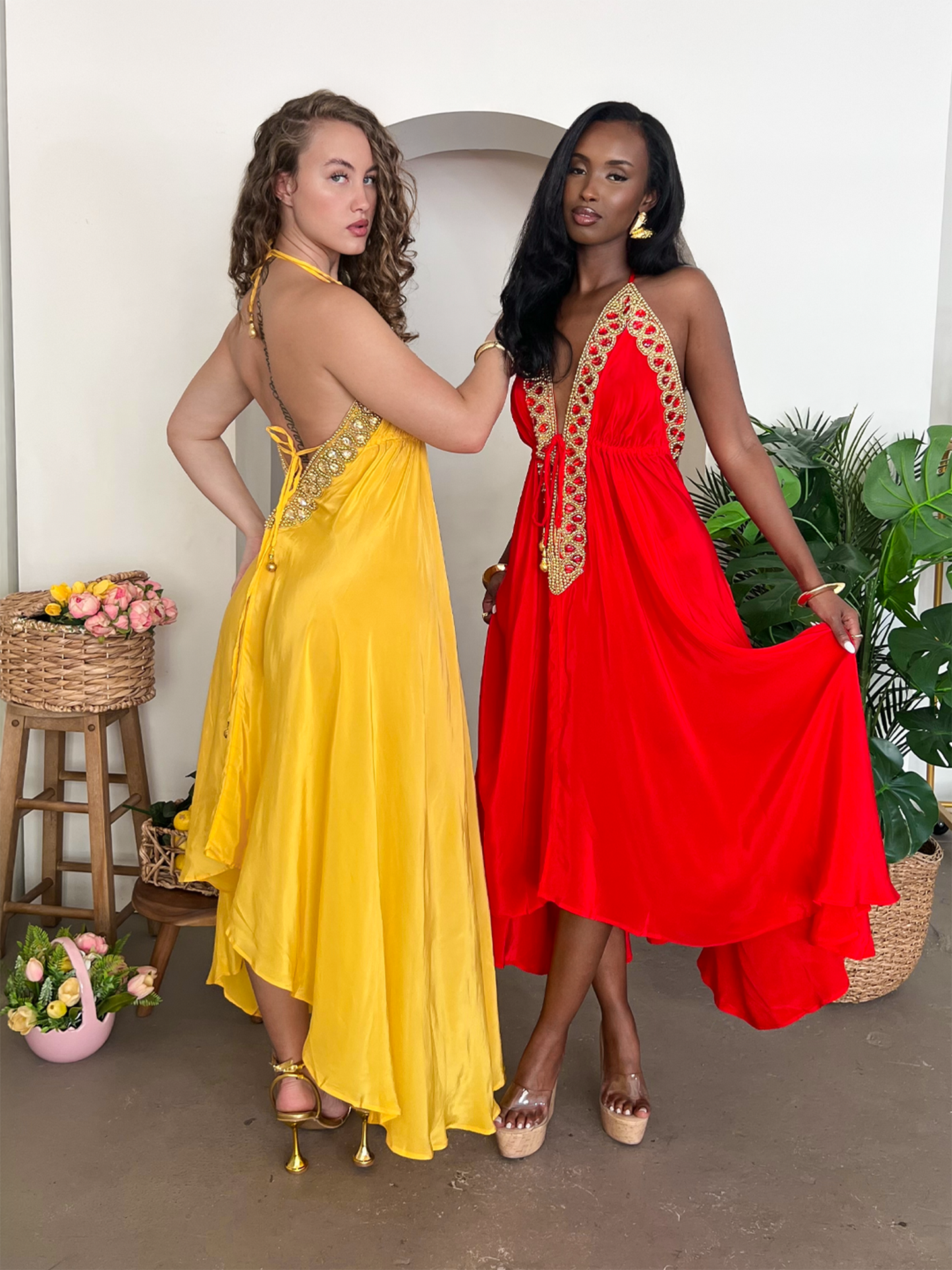 Vittoria Dress - Yellow