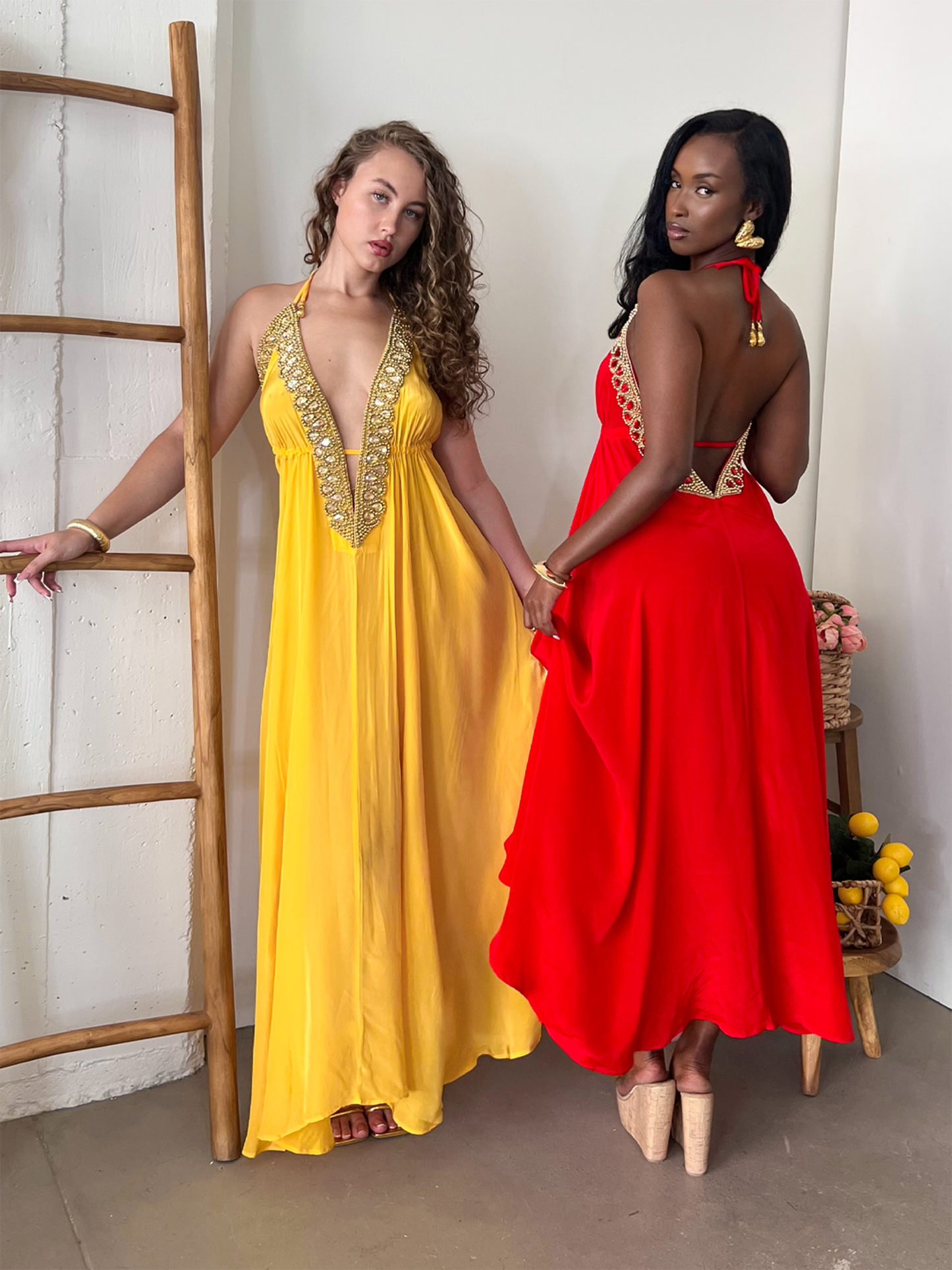 Vittoria Dress - Red