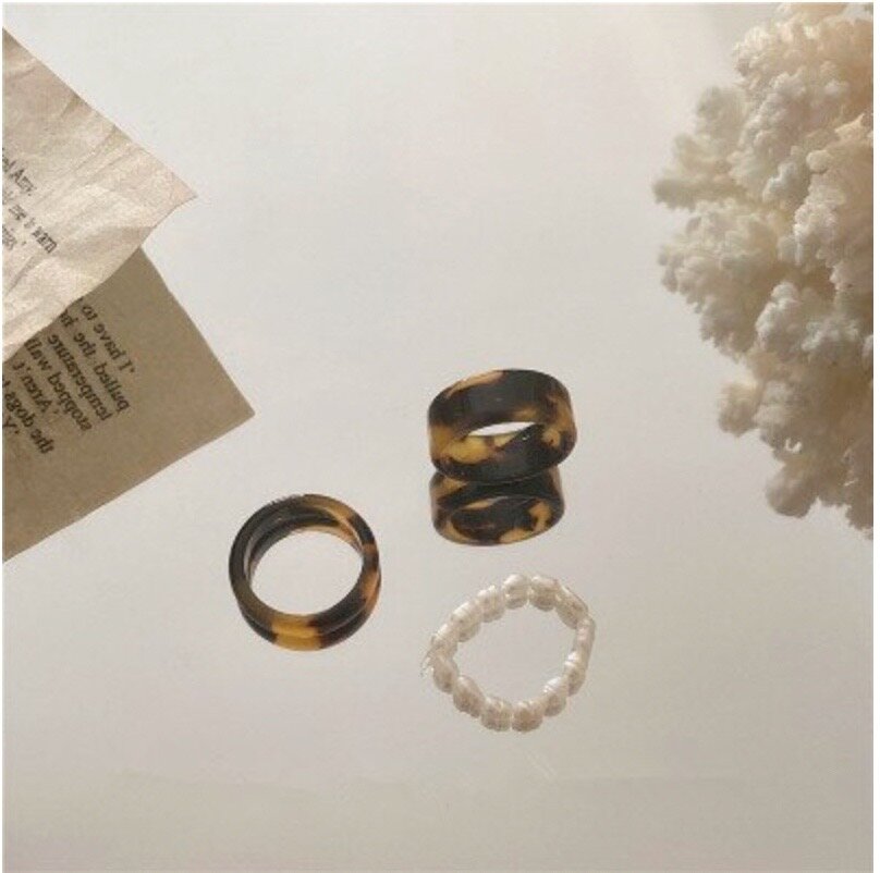 Troy 3pc Ring Set