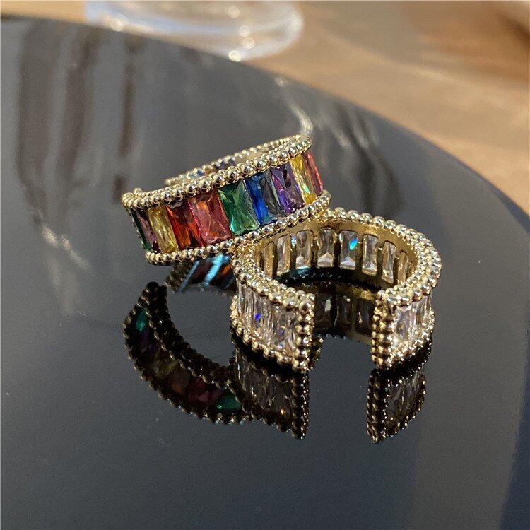 Crystal Ring- Multi Color