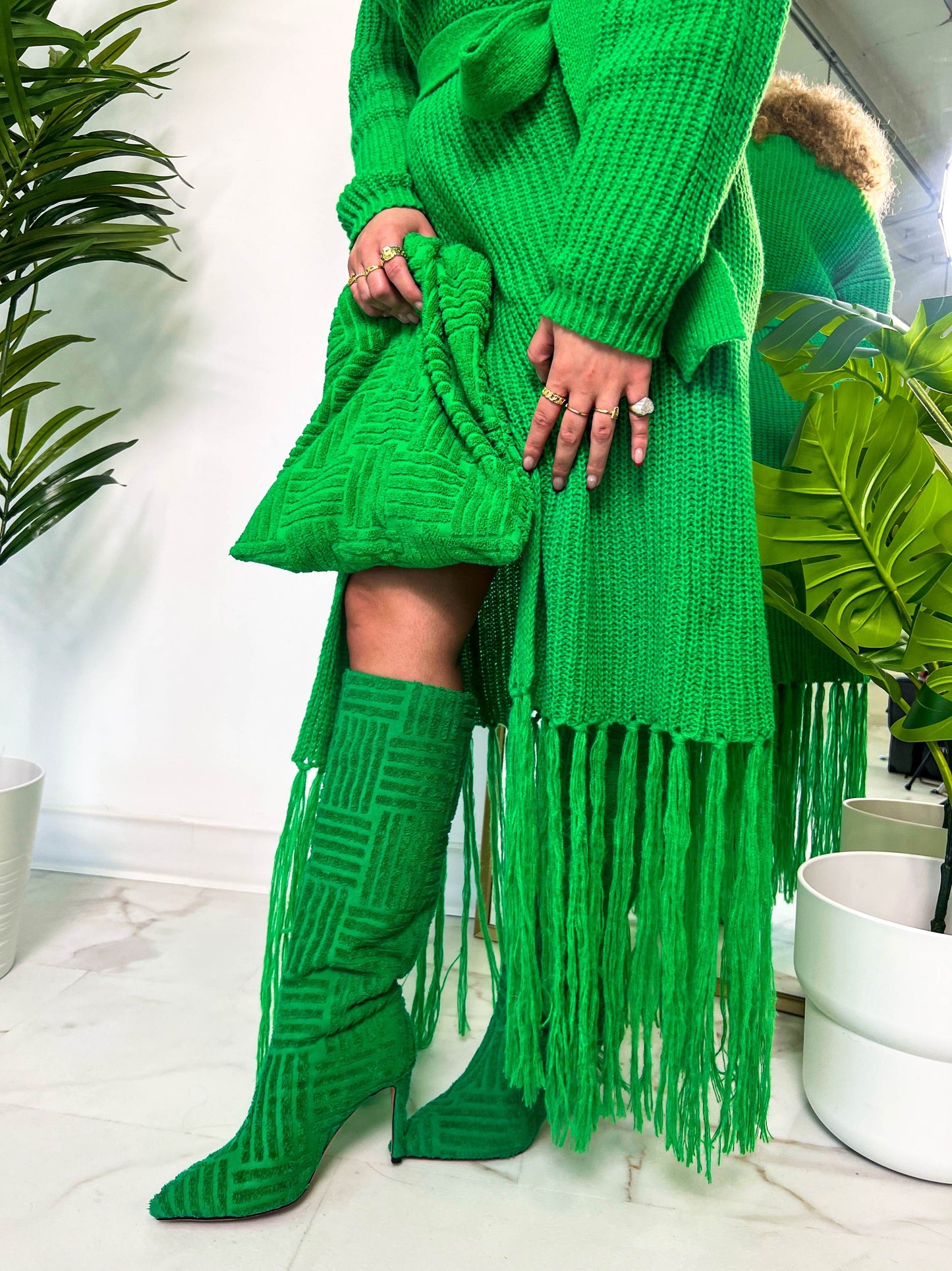 Kourt Sweater - Emerald Green